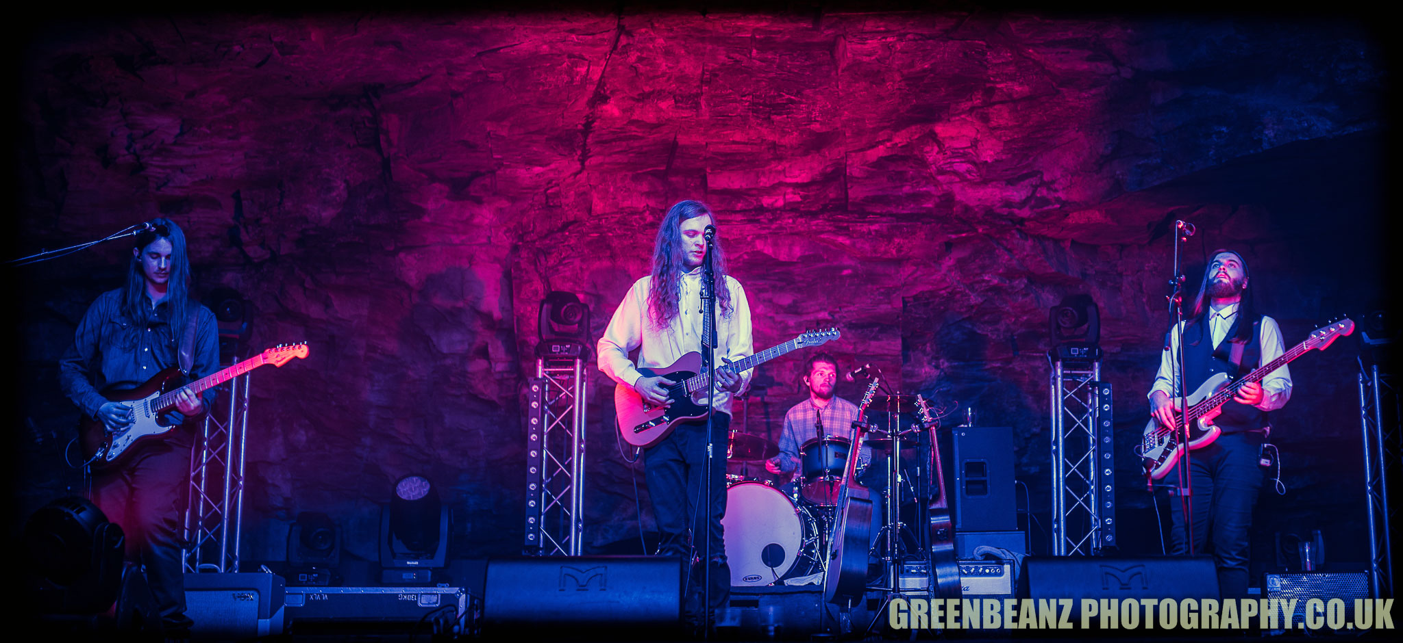 Haunt The Woods performing at Carnglaze Caverns on Saturday 24th March 2018